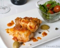 Swordfish Involtini in tomato sauce