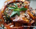 Sweet and Sour Pumpkin with Garlic and Mint