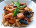 Sedanini with Swordfish and Eggplant