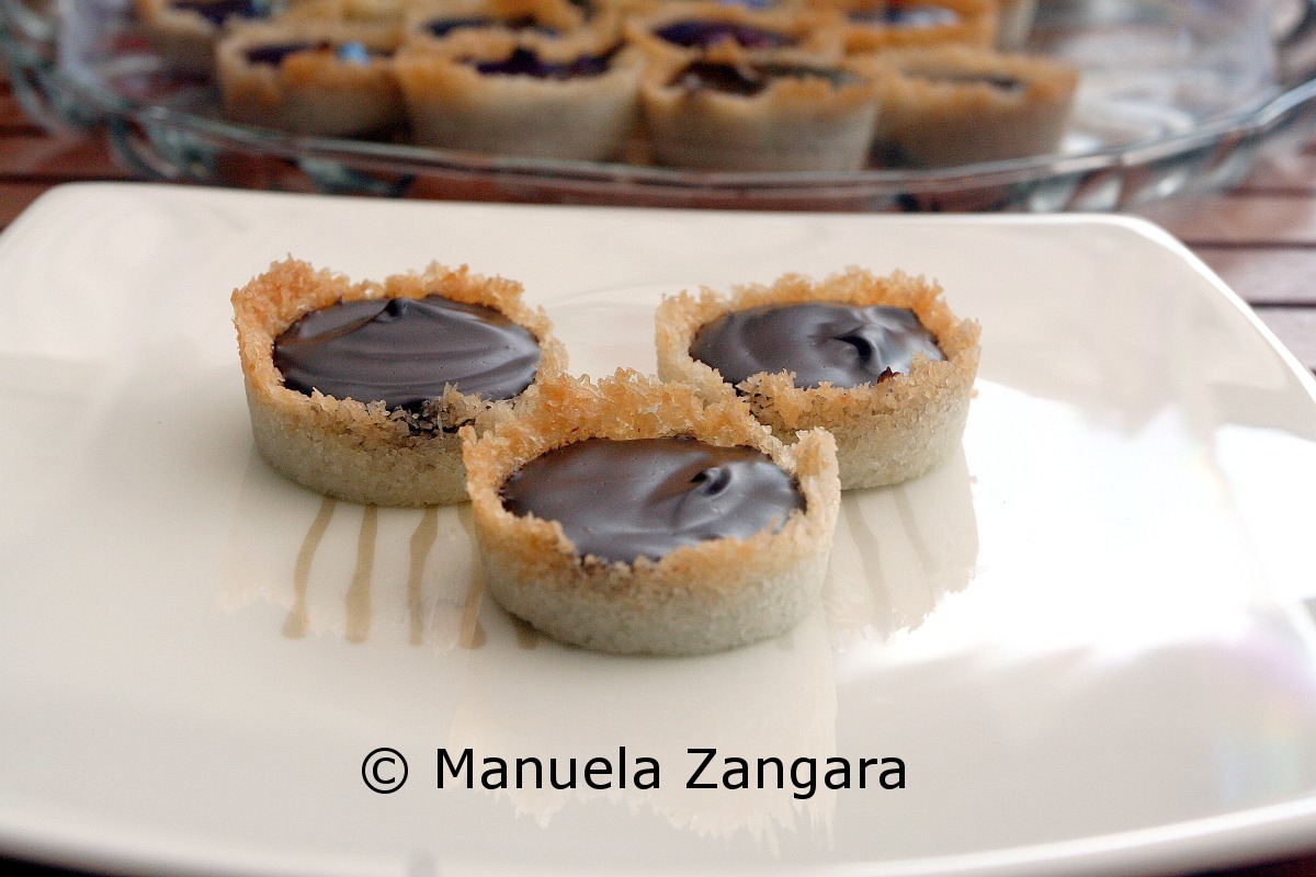 Chocolate and Coconut Tartelettes