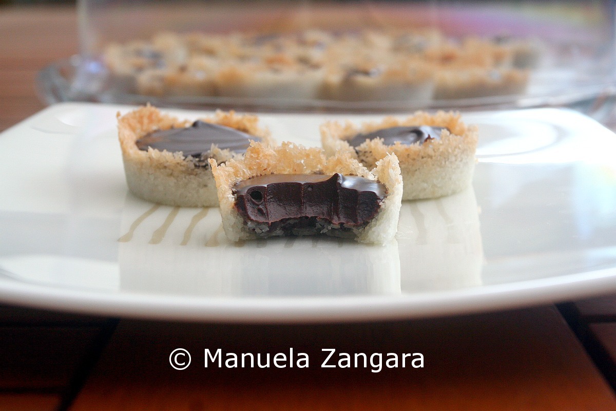 Chocolate and Coconut Tartelettes