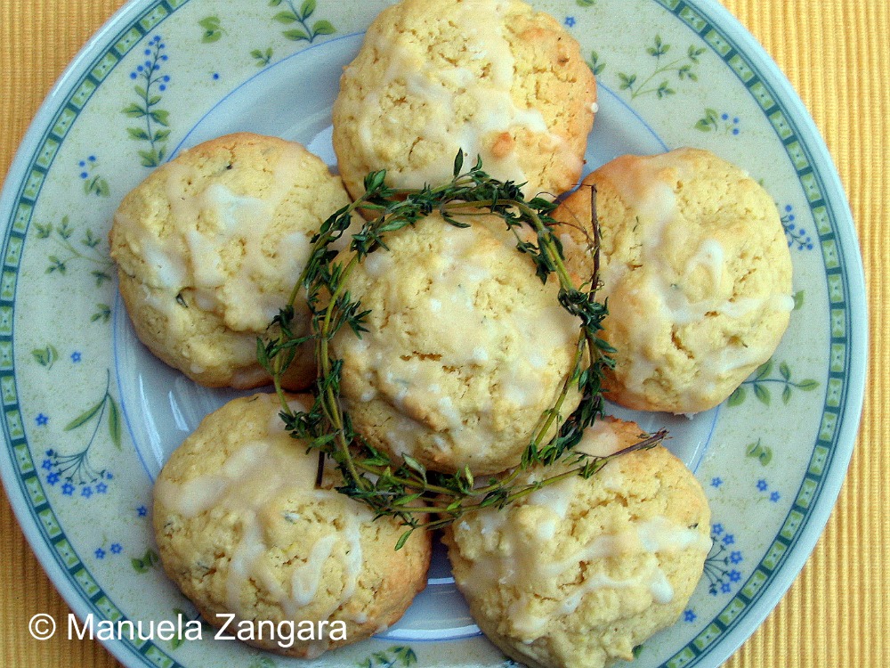 Thyme Scented Lemon Cookies