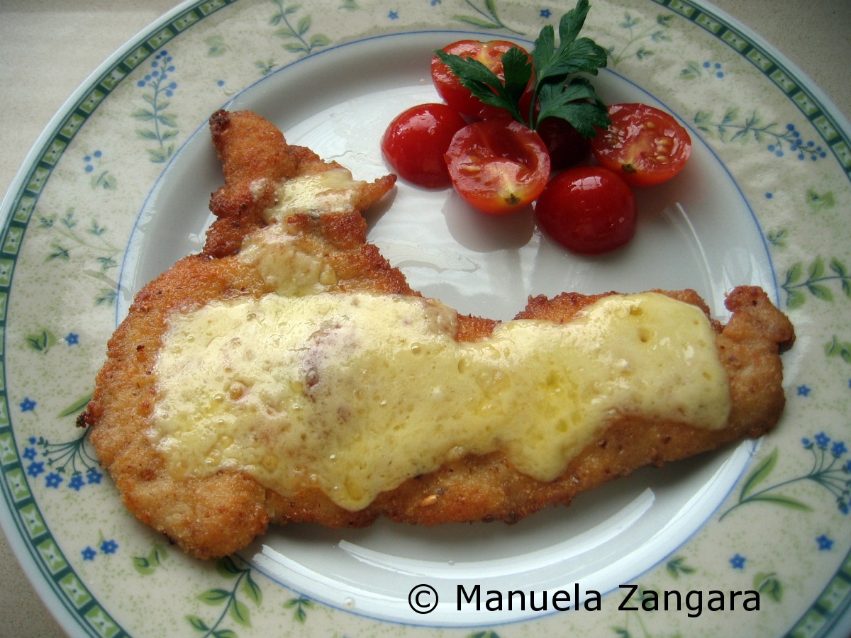 Chicken Cotoletta with Cheese