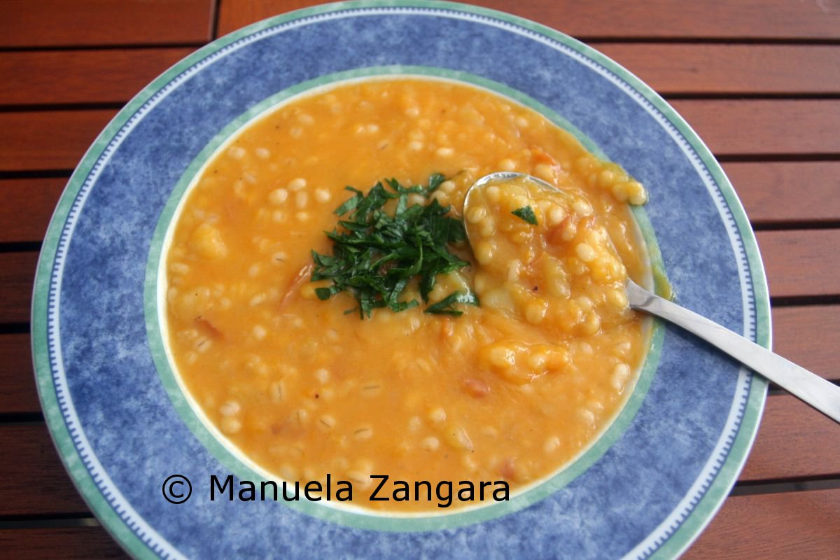 Pumpkin and Barley Soup