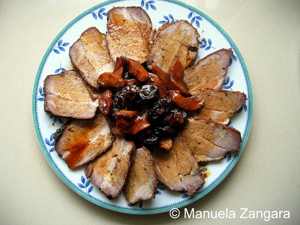 Pork Roast with Apples and Prunes