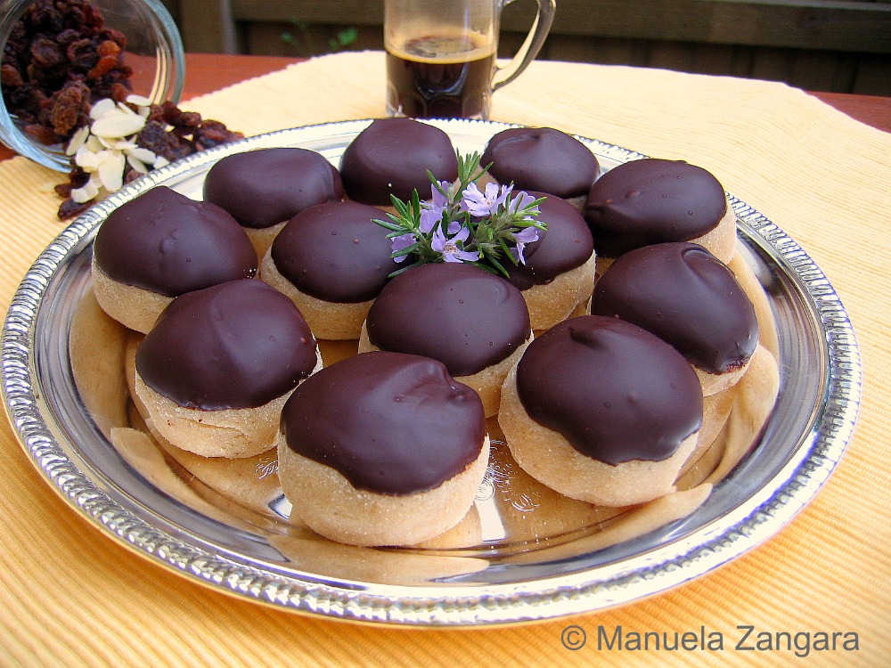 Chocolate Covered Marzipan Rum Balls