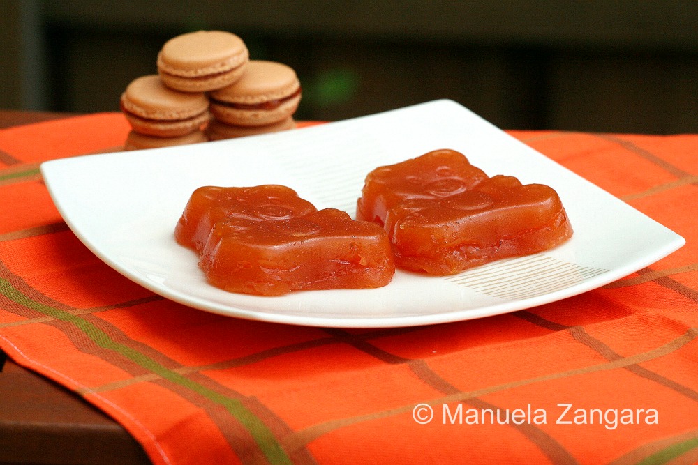 Cotognata - Sicilian Quince Paste and Quince Jelly Macarons