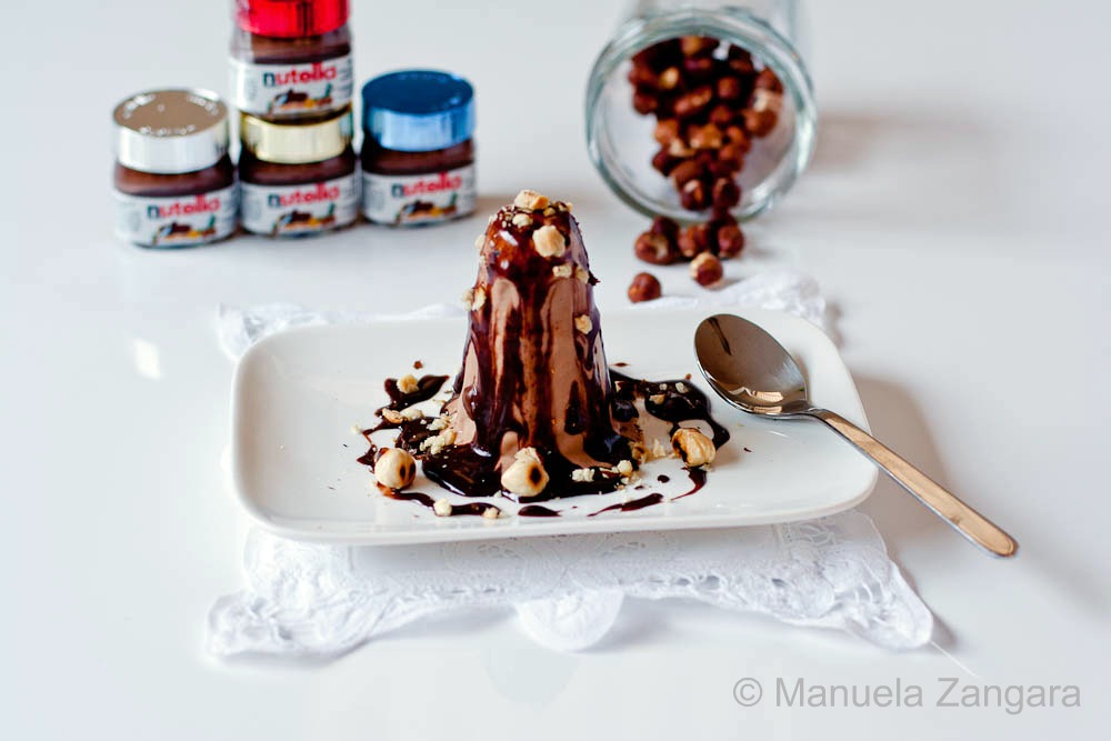 Double Nutella Kulfi with toasted hazelnuts