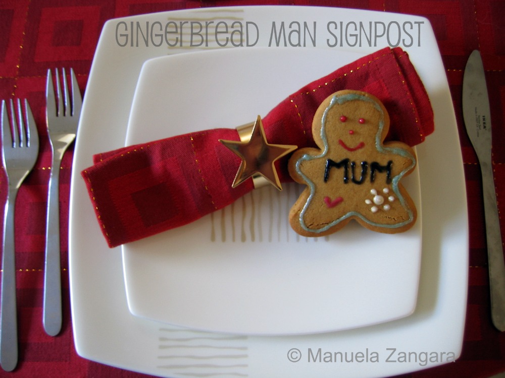 Gingerbread Men Signposts