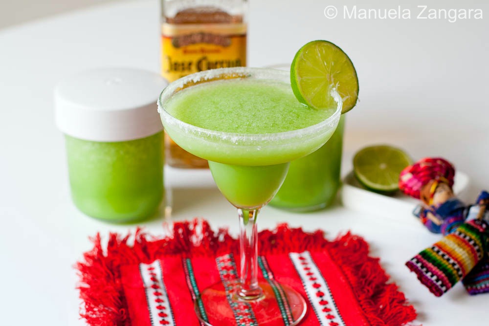 Make-ahead frozen Margaritas