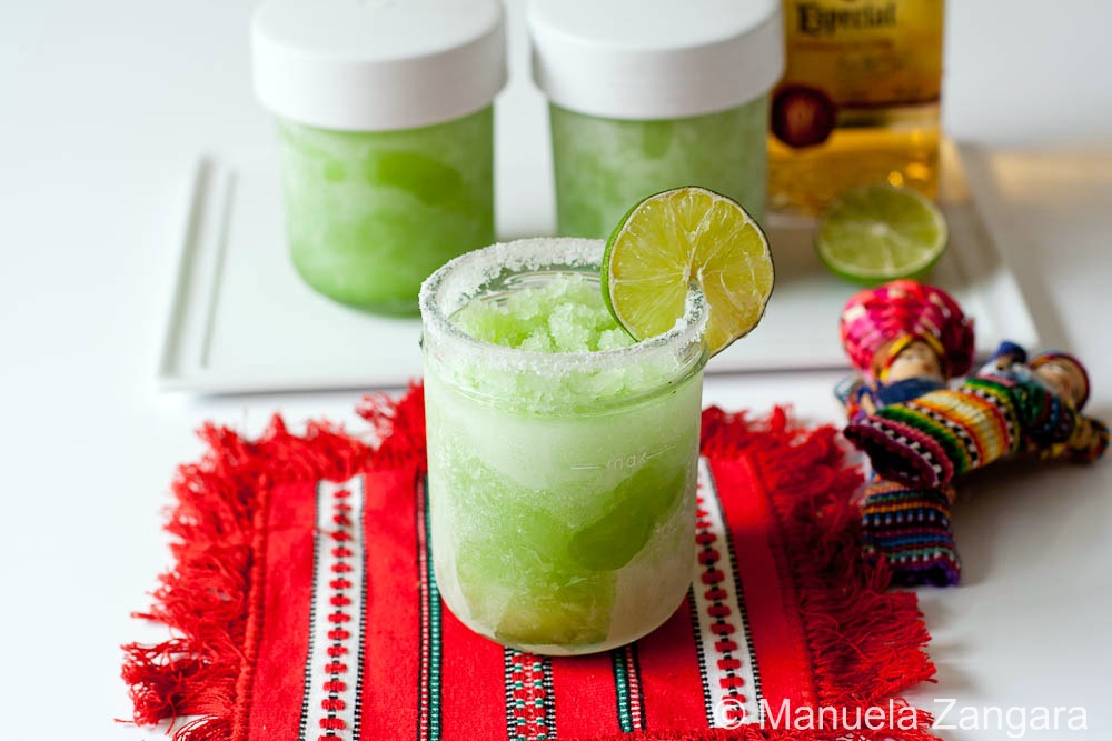 Make-ahead frozen Margaritas