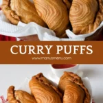Freshly fried curry puffs served warm with sweet chilli dipping sauce.