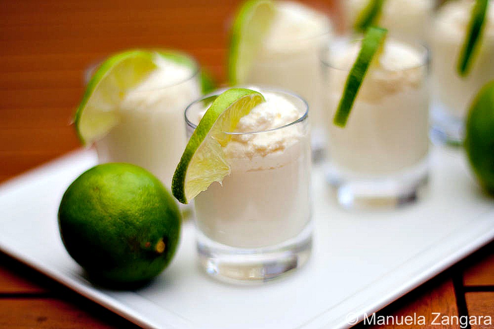 Tahitian Lime Mousse Shooters