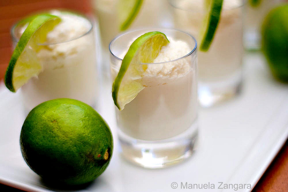 Tahitian Lime Mousse Shooters