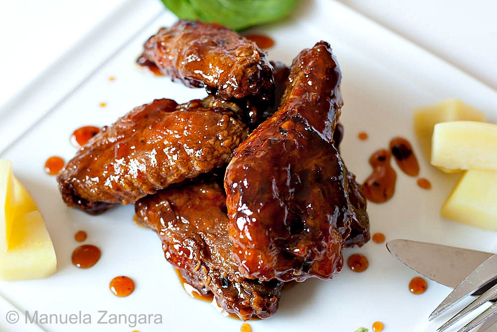 Sweet and Spicy Chicken Wings