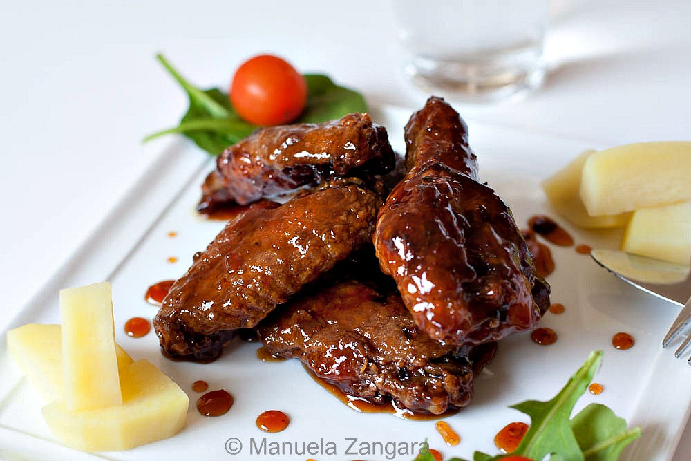 Sweet and Spicy Chicken Wings