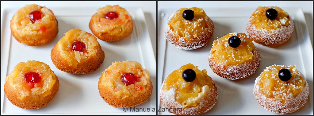 Pineapple Upside Down Tea Cakes