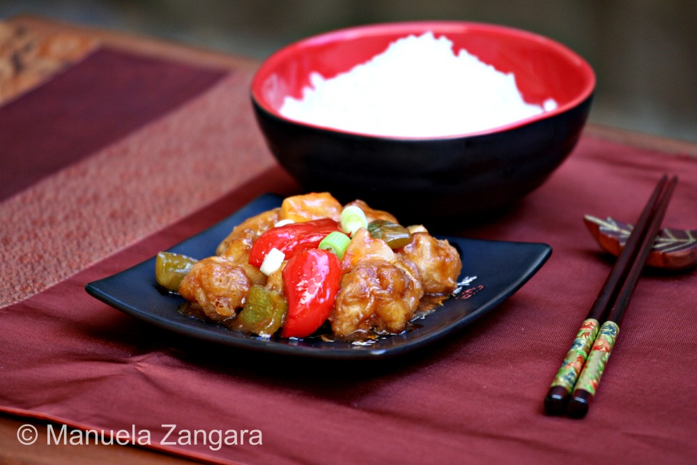 Sweet and Sour Pork Fritters