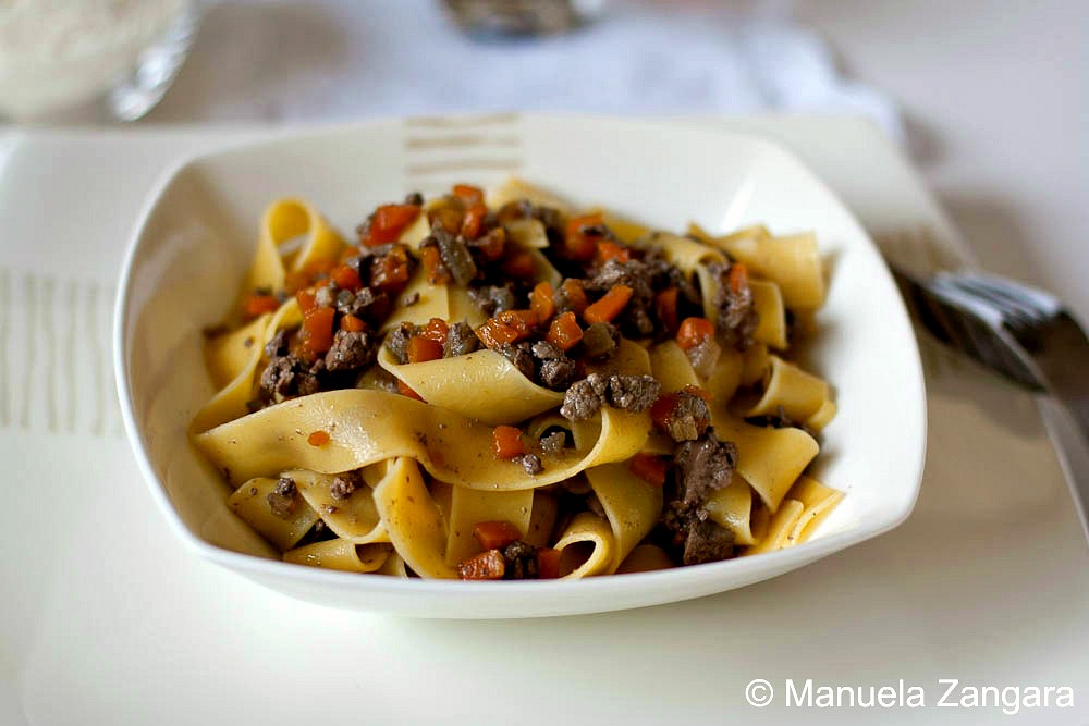 Pasta con i fegatini