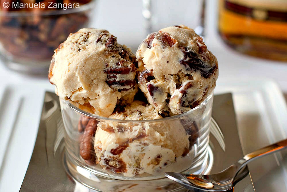 Rum, Date and Pecan Ice Cream