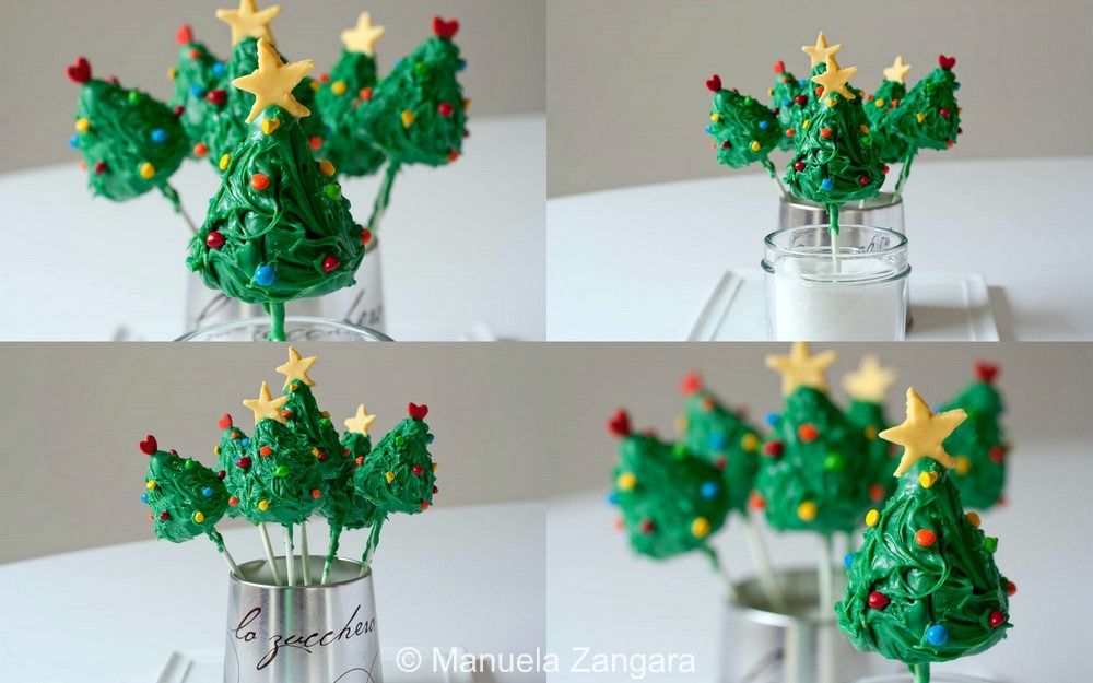 Christmas Tree Cake Pops