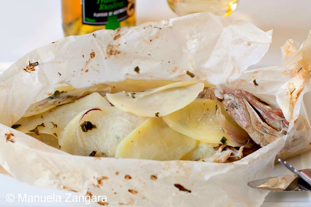 Snapper en papillote