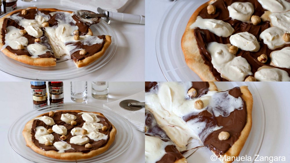 Nutella pizza