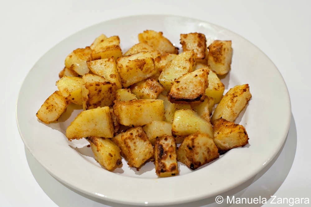 Rotisserie potatoes