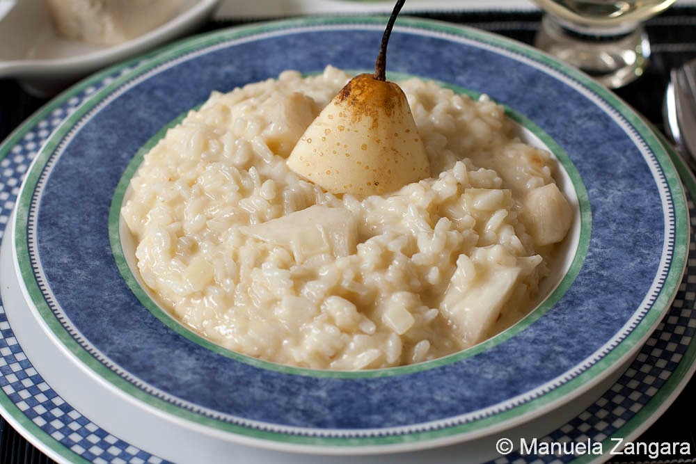 Pear and Gorgonzola Risotto