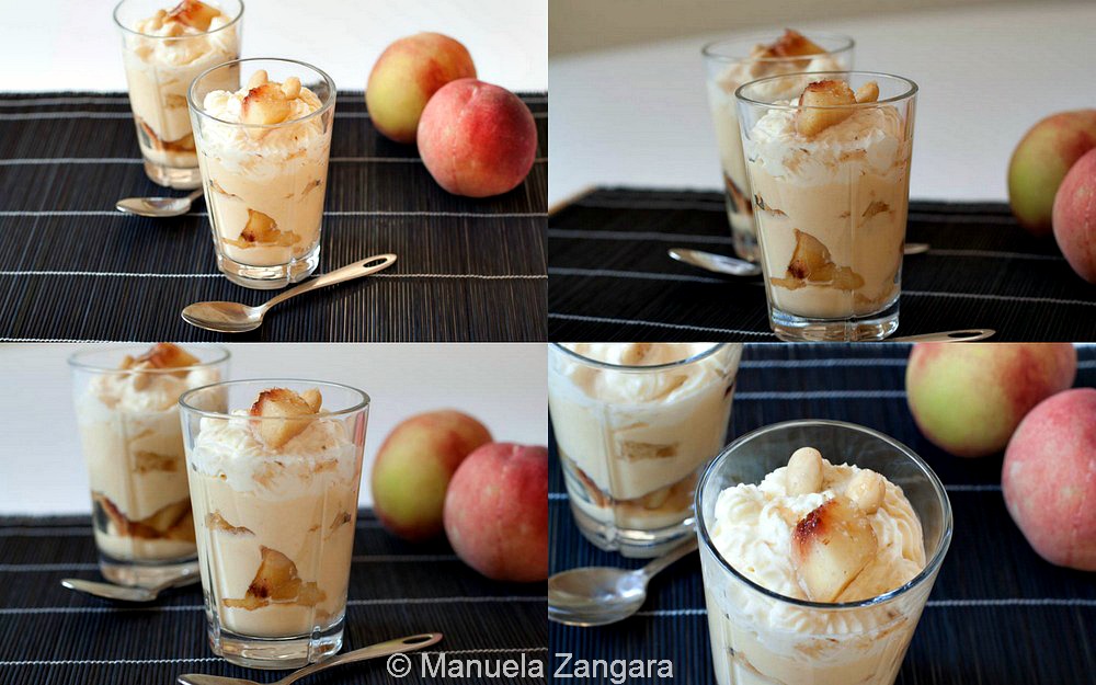 Peach and Almond Trifle