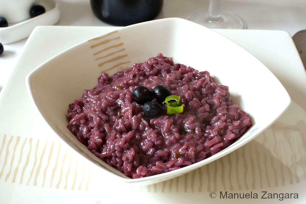 Blueberry Risotto