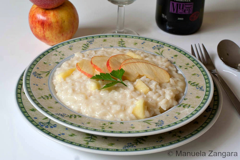 Taleggio and Apple Risotto