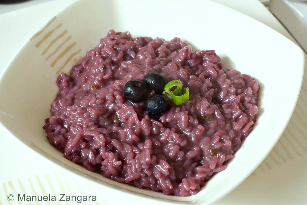 Blueberry Risotto