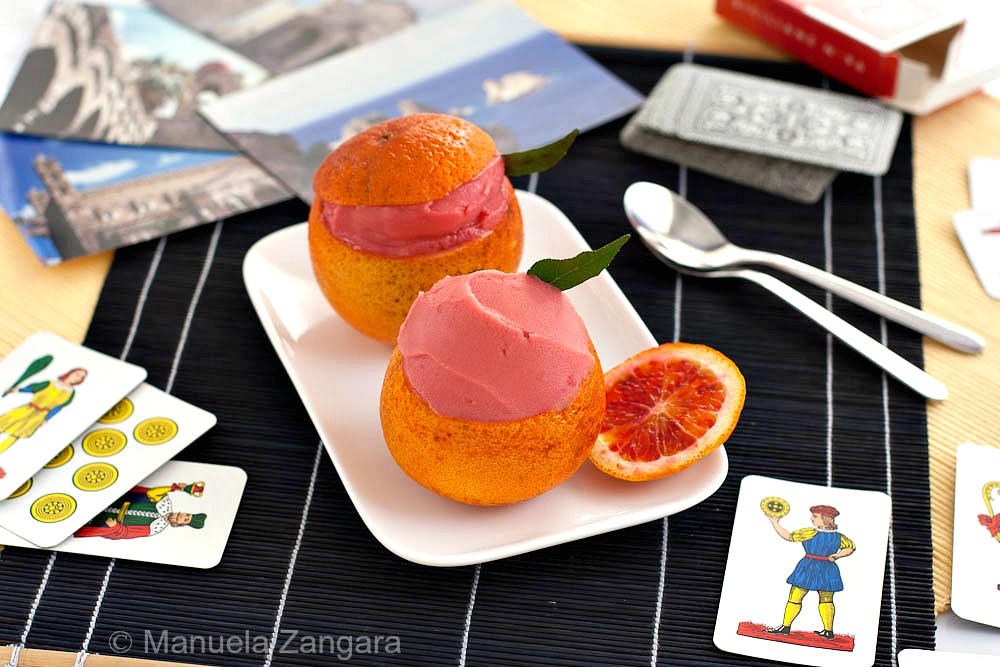 Blood Orange Sorbet