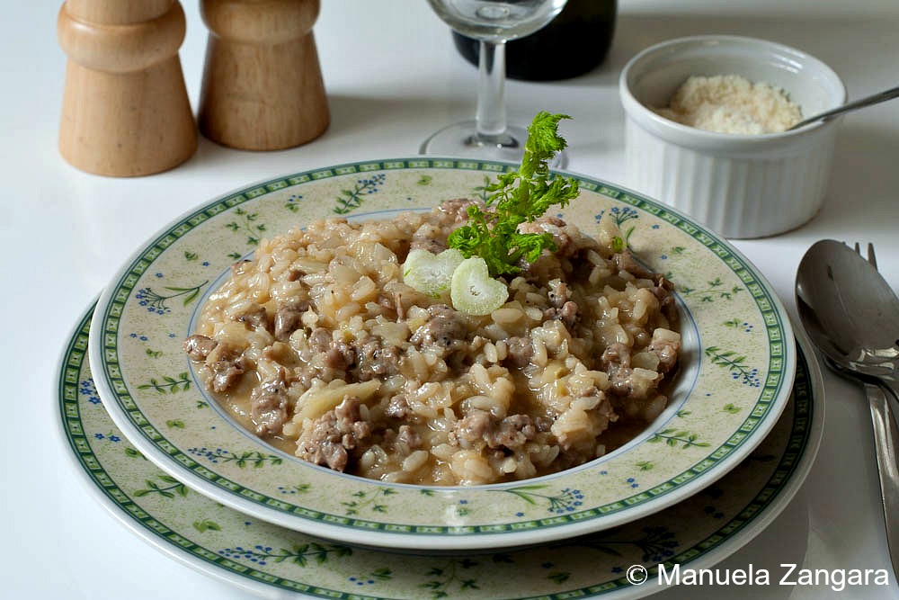 Sausage and Fennel Risotto