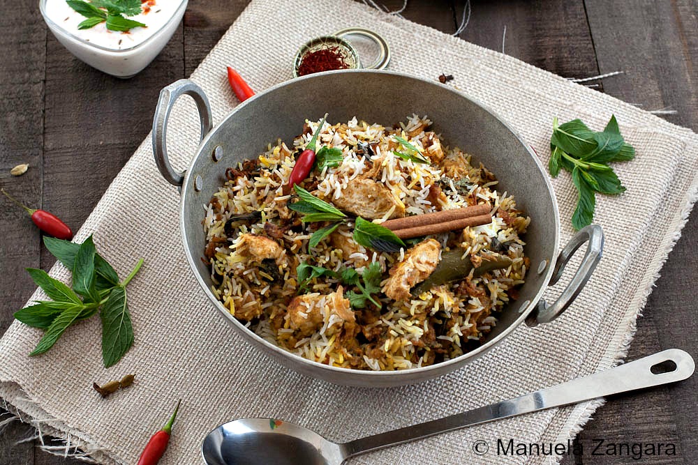 Hyderabadi Chicken Biryani