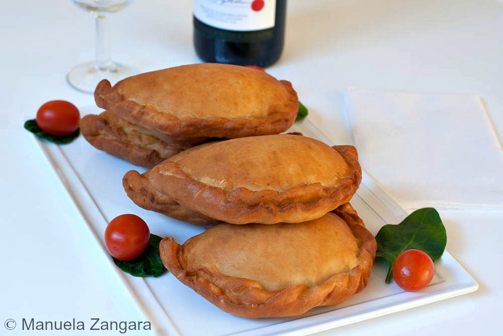 Meat filled Apulian Panzerotti