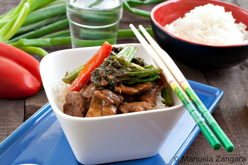 Honey and Ginger Pork Stir Fry