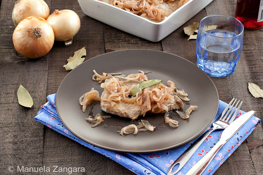 Sweet and Sour Tuna with Onions