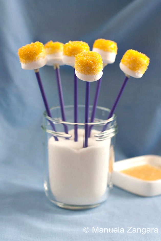 Pixie Dust Marshmallow Pops