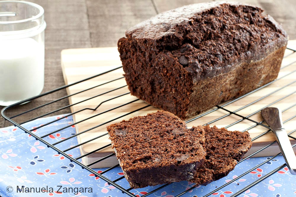 Double Chocolate Whole Wheat Banana Bread