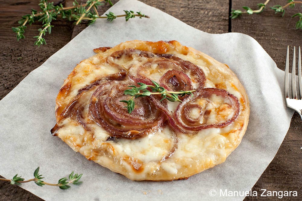 Red Onion and Taleggio Pastries