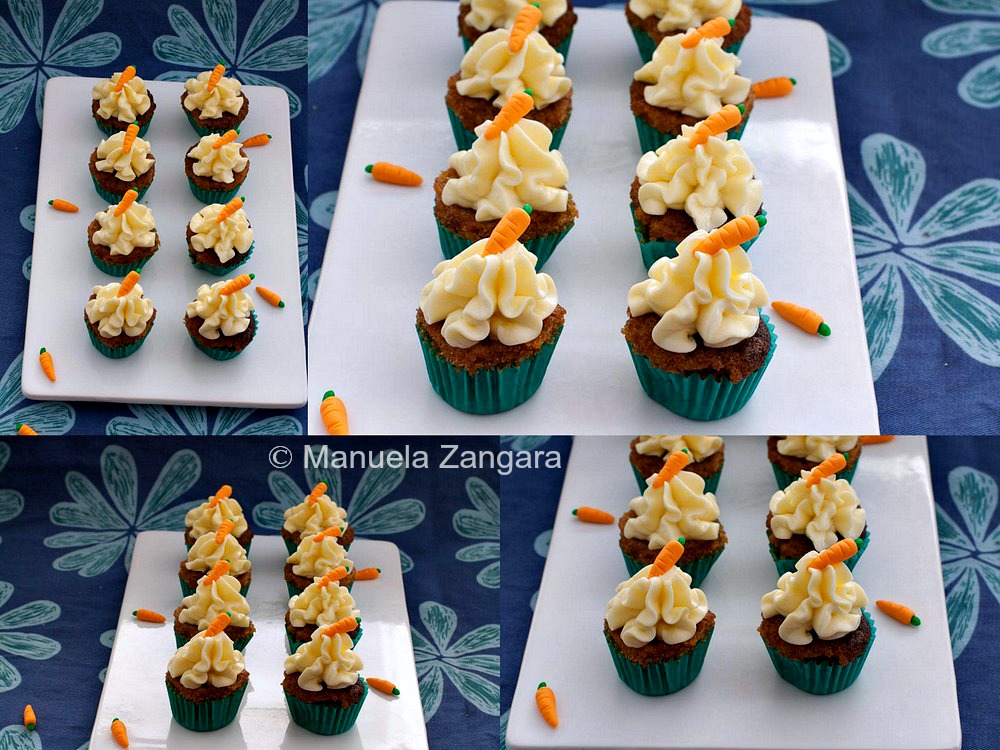 Mini Carrot Cupcakes