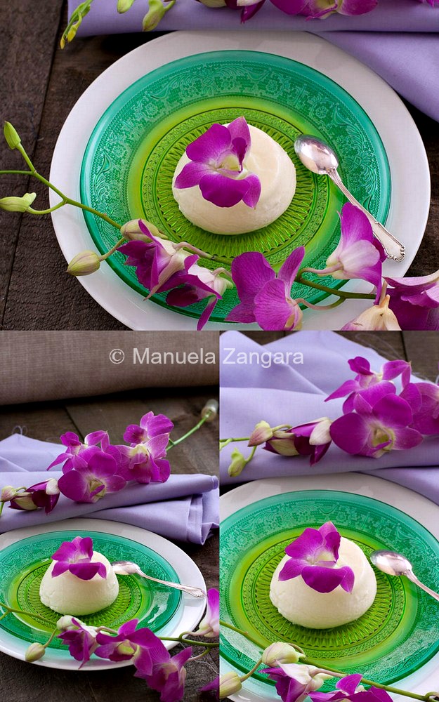 Orchid Panna Cotta