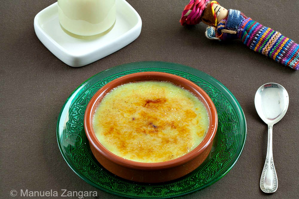 Avocado Crème Brûlée