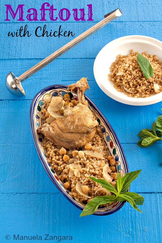 Maftoul with Chicken