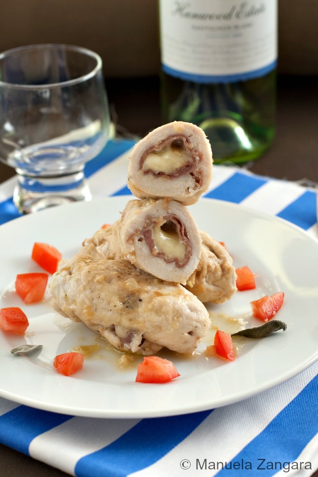 Chicken Involtini with Prosciutto and Fontina
