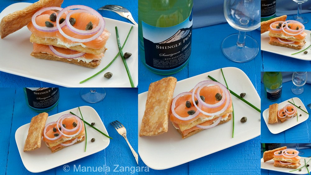 Smoked Salmon Mille-Feuille