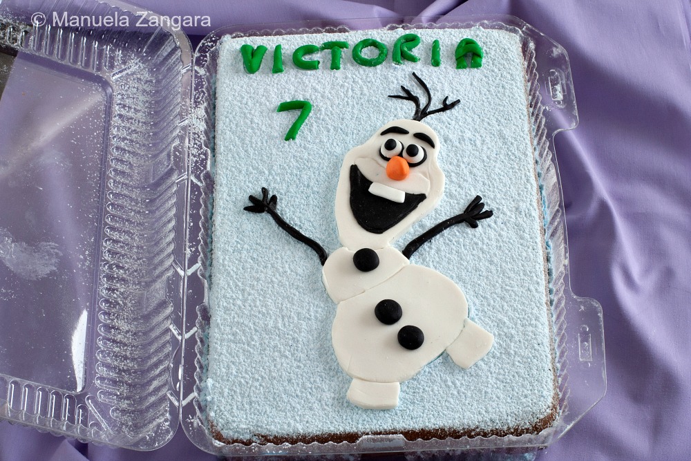 Olaf Yogurt Cake