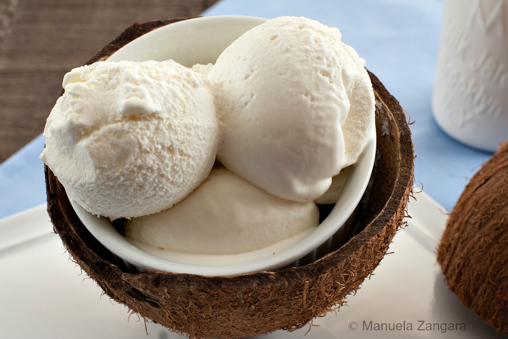 Coconut cream clearance ice cream